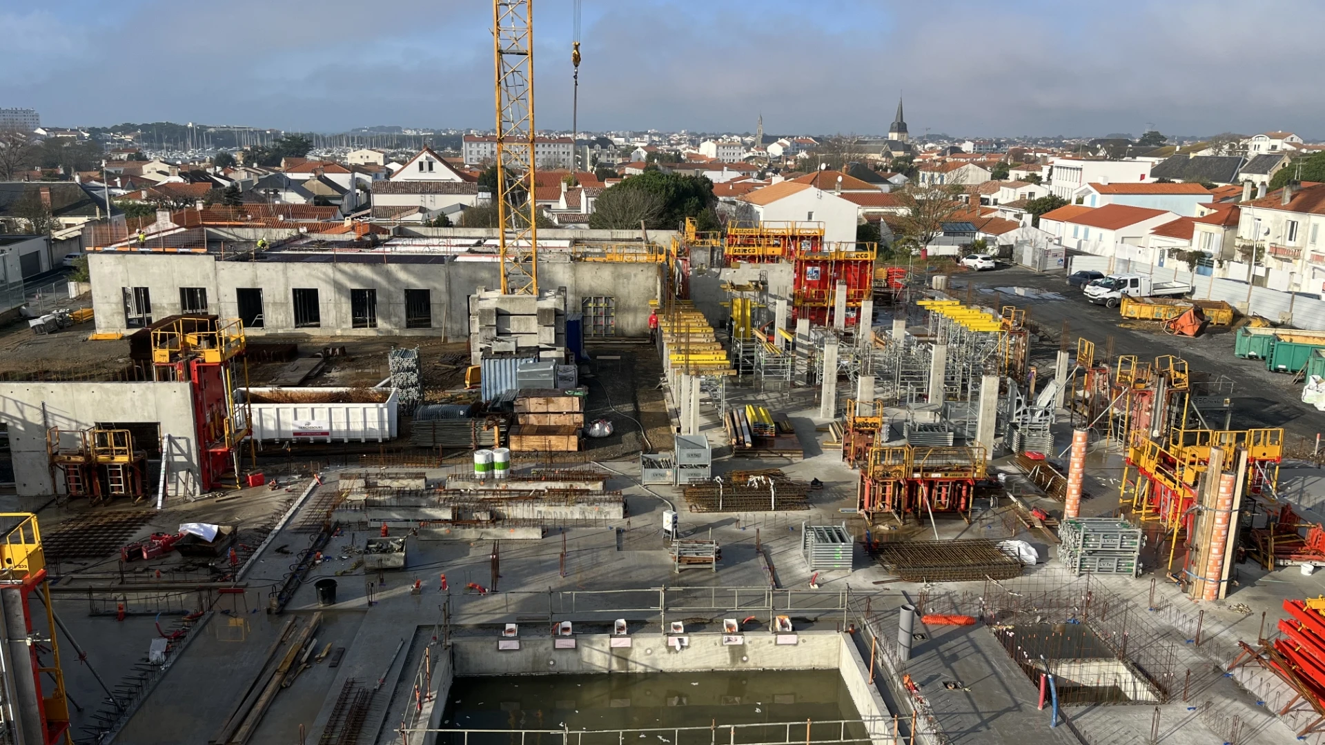 chantier construction gros œuvre bgcv